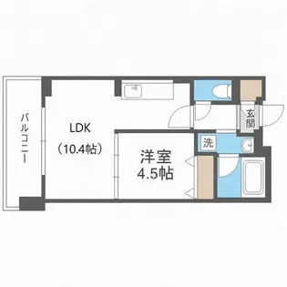 JP noie 円山表参道【11階】の間取り
