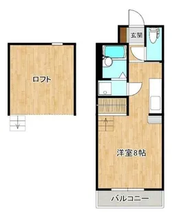 SHANT北野【102号室】の間取り