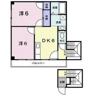 アージュ・ド・ニベ【2階】の間取り