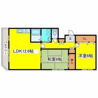 ゼストN39【302号室】の間取り