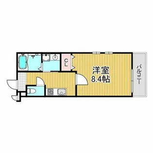 フジパレス西宮WEST【1階】の間取り