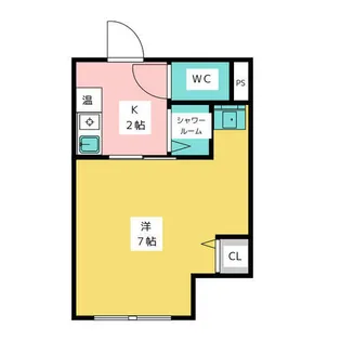メゾンソレイユ【1階】の間取り