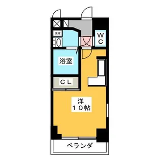 プレディアスタイル白川公園【12階】の間取り