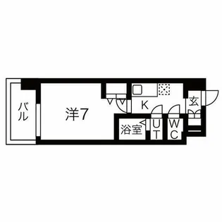 LIVIAZ OSAKA Verite【9階】の間取り