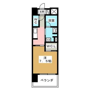 My Fair 尾頭橋【7階】の間取り