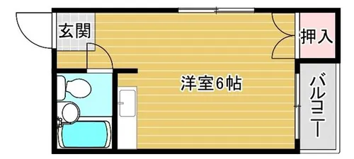 ランドレディⅡ【2階】の間取り