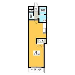 ドムス本山【1階】の間取り