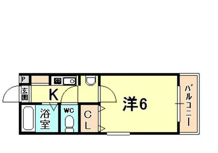 ステラハウス5【2階】の間取り