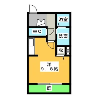 オリエントハイツ【1階】の間取り