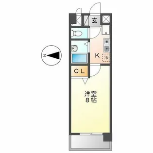 マ・メゾン白金【7階】の間取り