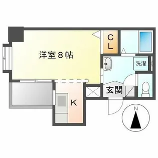 サンセイハイツ桜山【2階】の間取り