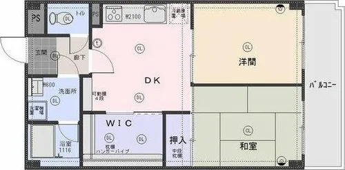 トレンツマンション【2階】の間取り