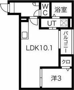 Jack kasaderaⅡ【1階】の間取り