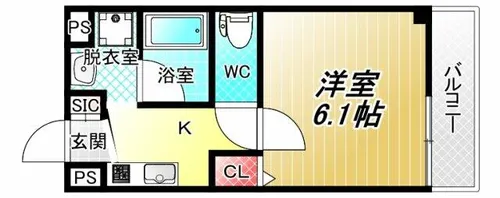 AQUA COURTⅡ【1階】の間取り