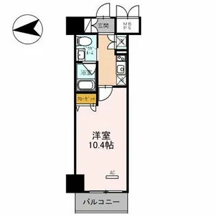 フェニックスレジデンス堺東【213号室】の間取り