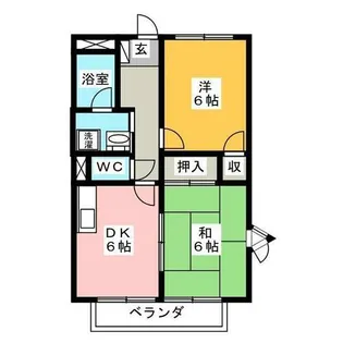 Surplus Two翔【2階】の間取り