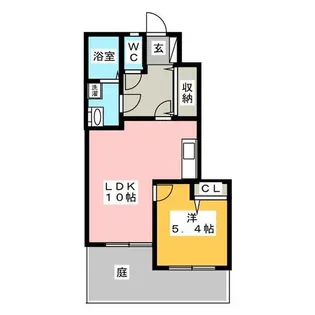 花水木【1階】の間取り