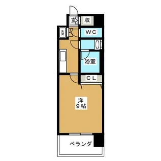 エルスタンザ葵【7階】の間取り