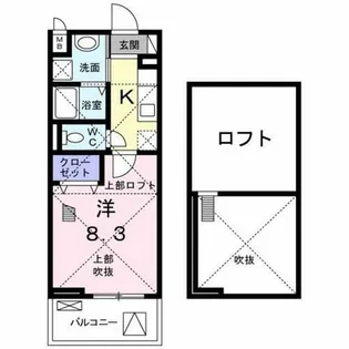ボヌール アヴニール Ⅲ【3階】の間取り