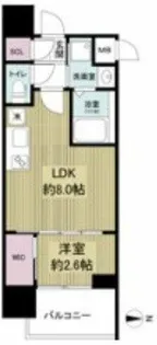 セレニテ本町東リアン【11階】の間取り