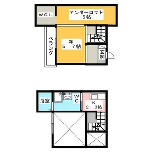 カーサ・ティエラ【1階】の間取り