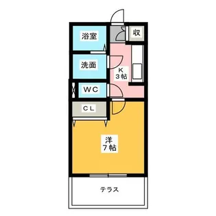 サニーハウス応時【1階】の間取り