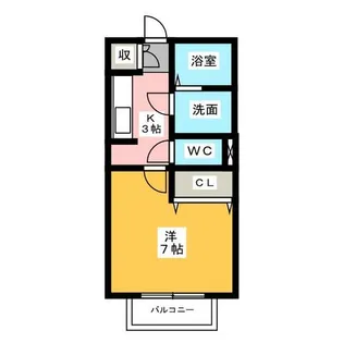 サニーハウス応時【2階】の間取り
