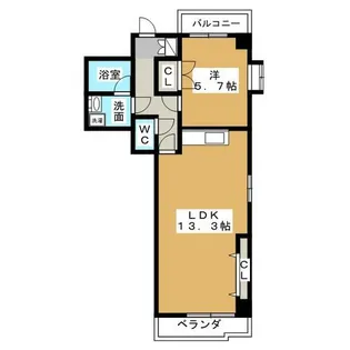 ITOH壱番館【8階】の間取り