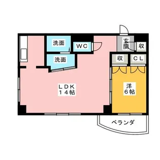 コンフォールエムズ【2階】の間取り