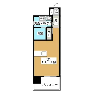 Gramercy Shirakawa Koen【3階】の間取り