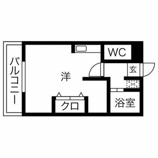 グリーンライフ浜寺【4階】の間取り