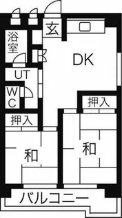 第一下林ビル【6階】の間取り
