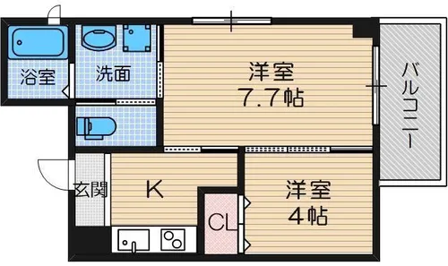 Navi3【7階】の間取り