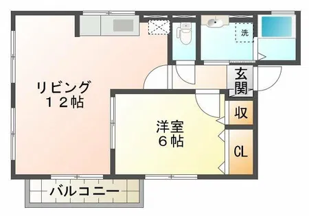 グリチネ【2階】の間取り
