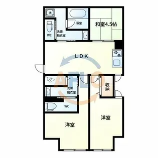 大阪ドーム前九条南ビル【3階】の間取り