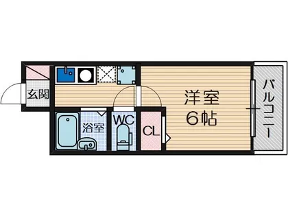 大伸マンション【2階】の間取り