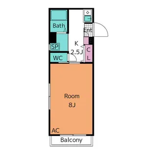 シティハイツISOBEⅢ【1階】の間取り