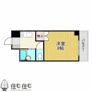 ピア・ボナール【210号室】の間取り