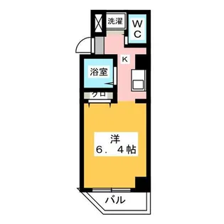 ラフィーネ野並【4階】の間取り