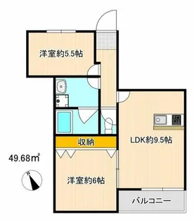 Conforto Y【2階】の間取り