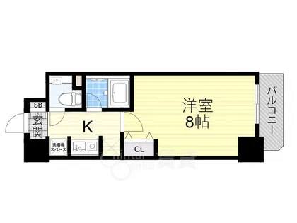 ロジェ今福鶴見【4階】の間取り