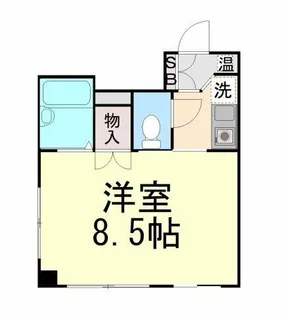 峰住吉ハイツ【2E号室】の間取り