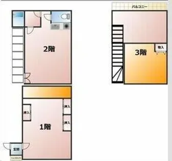 愛知県春日井市上条町10丁目【一戸建】の間取り