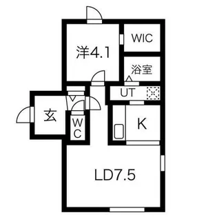 HEIMAT TOYOHIRA【4階】の間取り