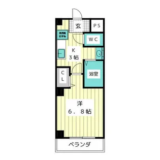 ウェントワース八雲【2階】の間取り