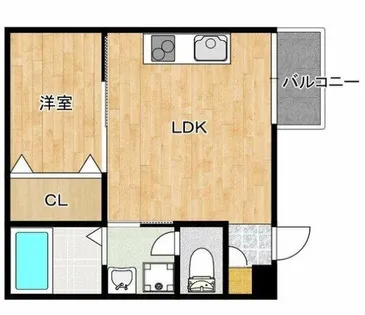 GMヒルズ藤田町【2階】の間取り