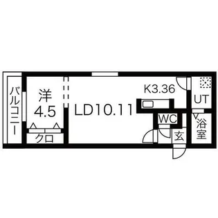 ラピスラズリ(美園12-7MS)【1階】の間取り