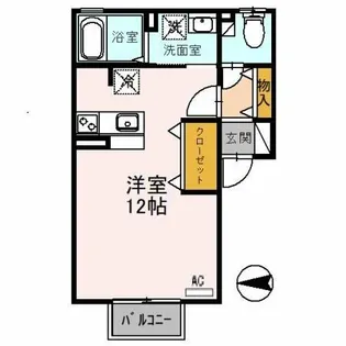 ザウバーヴィントⅡ【1階】の間取り