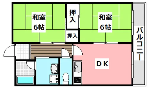 アーバンハイツ【301号室】の間取り