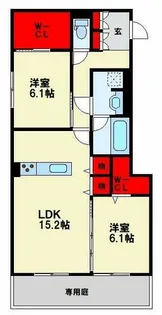 D-ROOM八幡駅前【1階】の間取り